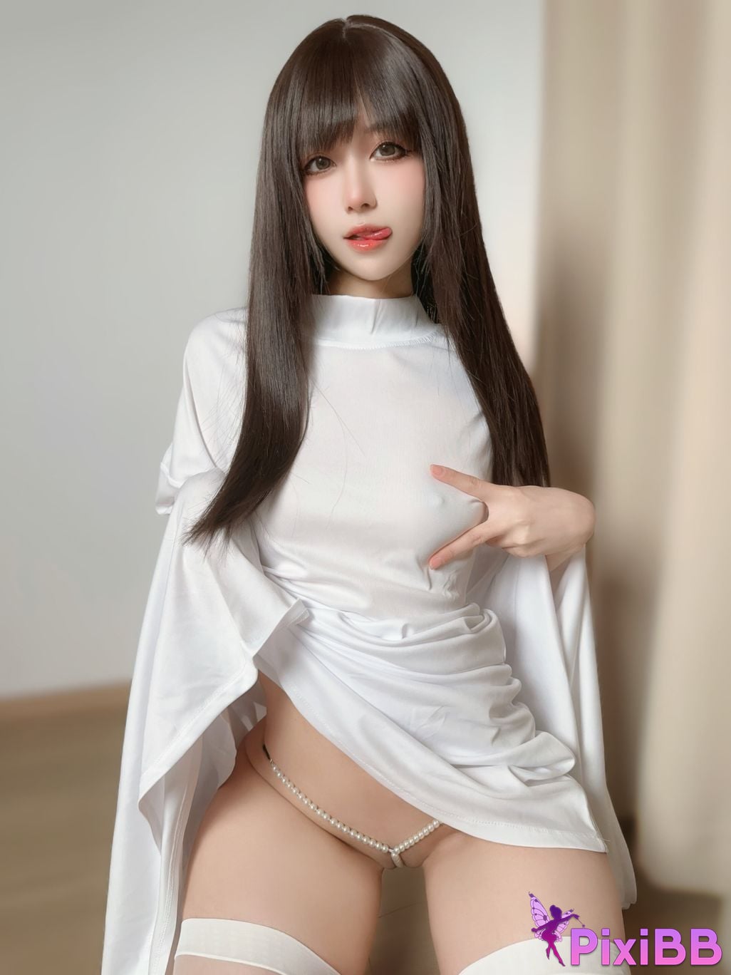 Cosplay Pudding Dafa Halloween Miss Ghost PixiBB.COM 007