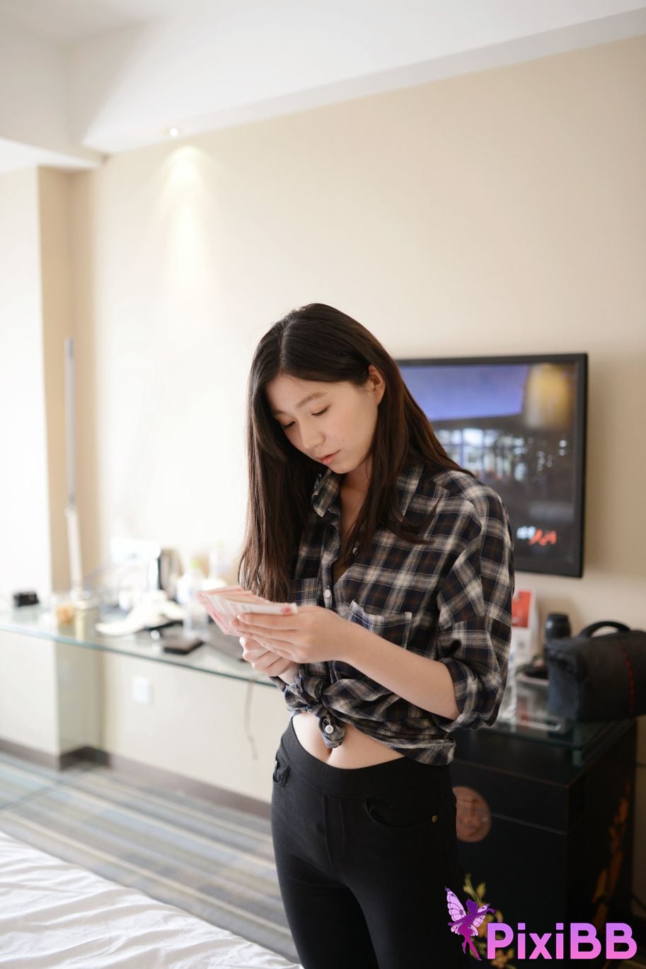 Private Photoshoot Zhang Jing Wen Chinese Model Ji Pin Pink and tender 2016.05.20 large scale shoot 4K PixiBB.COM 525