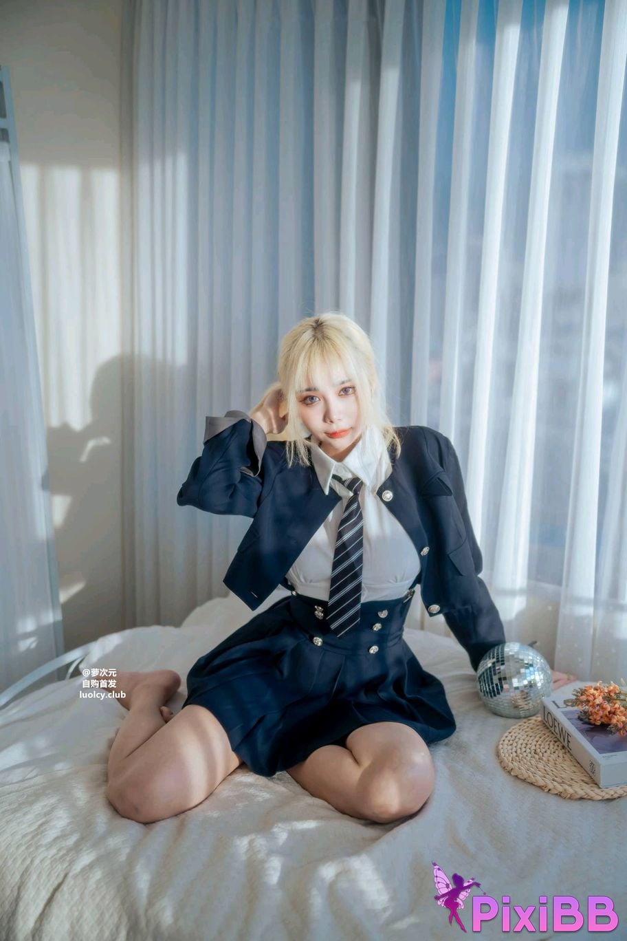 Cosplay Haruka Xue Sheng Fu Zi PixiBB.COM 014