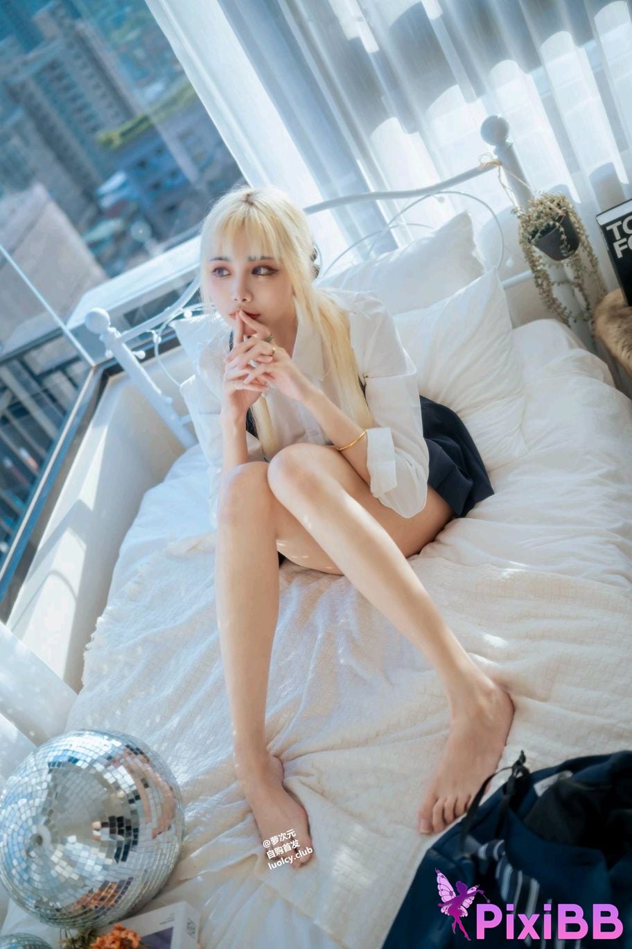 Cosplay Haruka Xue Sheng Fu Zi PixiBB.COM 048