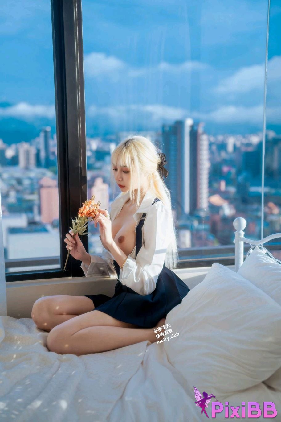 Cosplay Haruka Xue Sheng Fu Zi PixiBB.COM 059