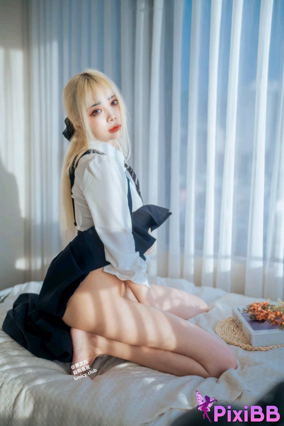 Cosplay Haruka Xue Sheng Fu Zi PixiBB.COM 068