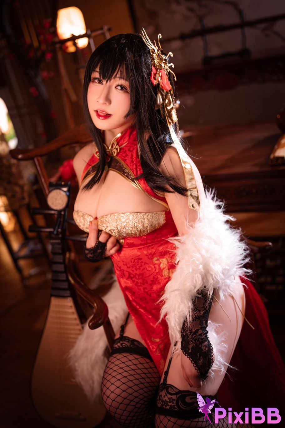 Cosplayer Zyra autumn Dafeng PixiBB.COM 004