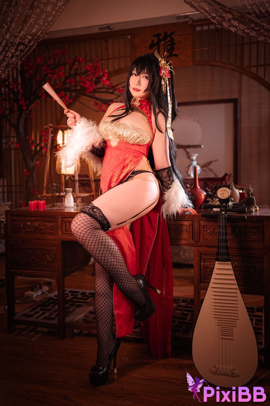 Cosplayer Zyra autumn Dafeng PixiBB.COM 009