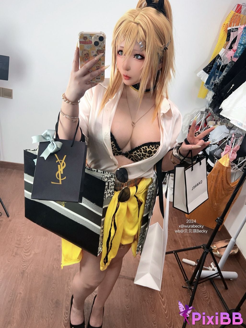 Cosplayer Bebeqi Becky NIKKE goddess of victory PixiBB.COM 004