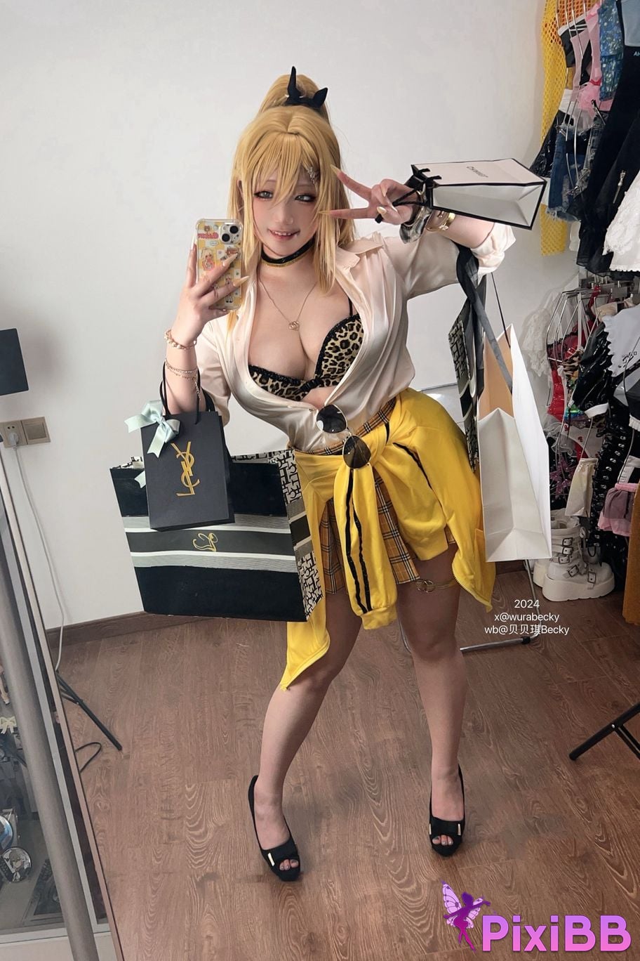 Cosplayer Bebeqi Becky NIKKE goddess of victory PixiBB.COM 005