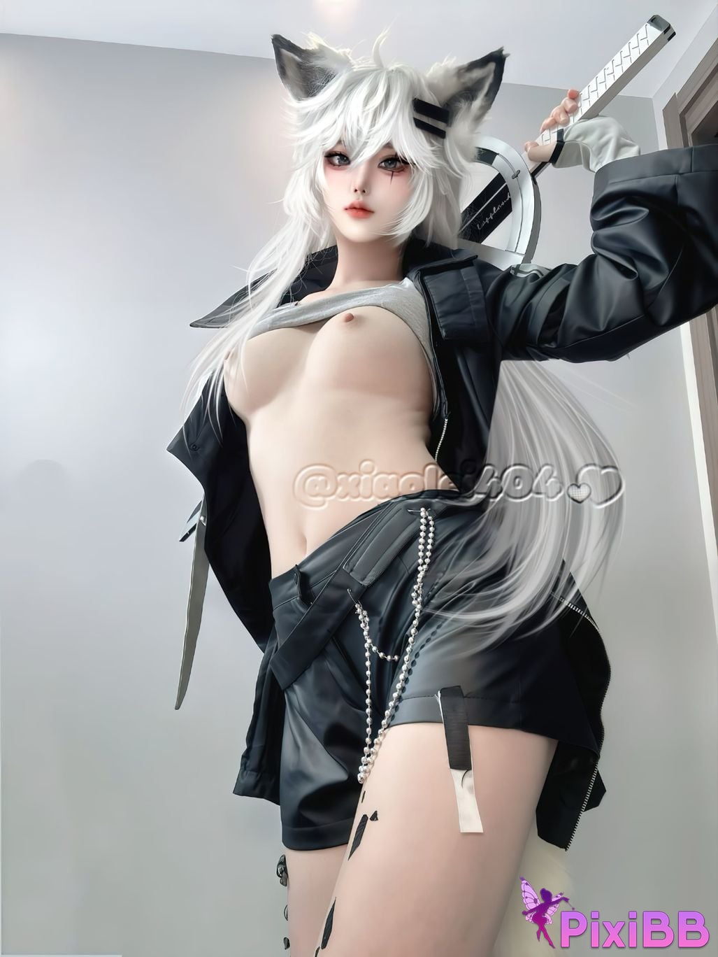 Cosplay Silvi Pure and beautiful girl naked dance masturbation benefits PixiBB.COM 022