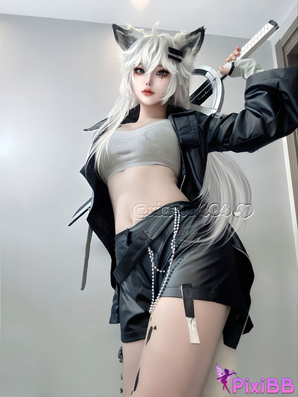 Cosplay Silvi Pure and beautiful girl naked dance masturbation benefits PixiBB.COM 033