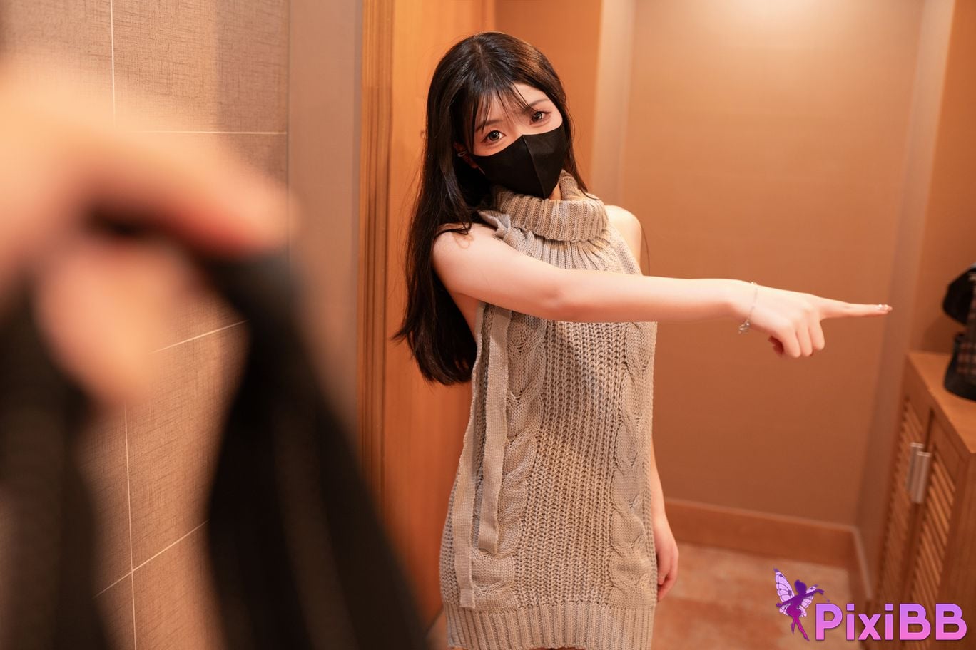 Cosplay Bangni Gray Sweater PixiBB.COM 029