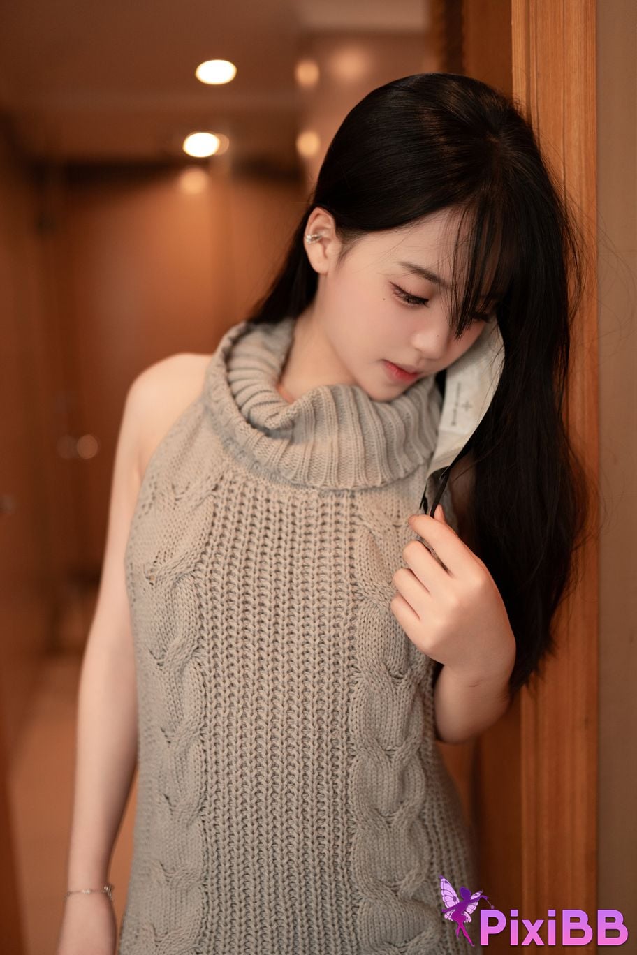 Cosplay Bangni Gray Sweater PixiBB.COM 083