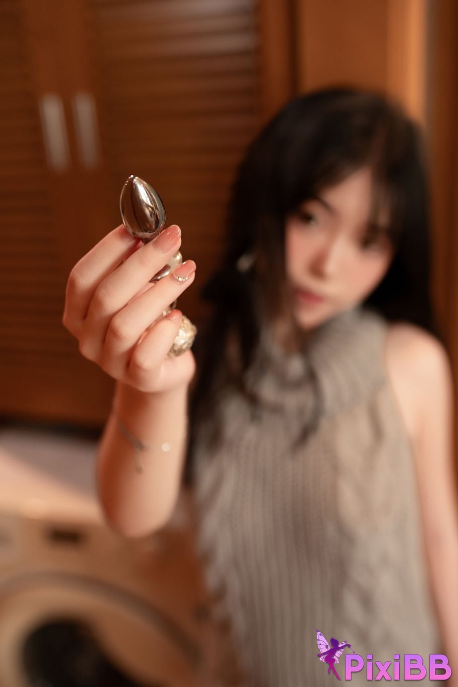 Cosplay Bangni Gray Sweater PixiBB.COM 085