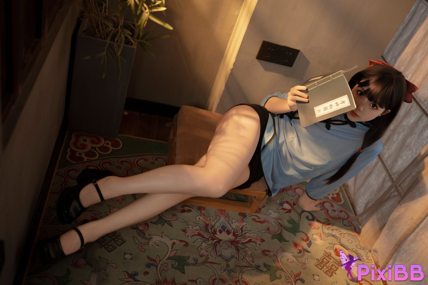 Cosplay Bangni Gao Zong in one fell swoop PixiBB.COM 018