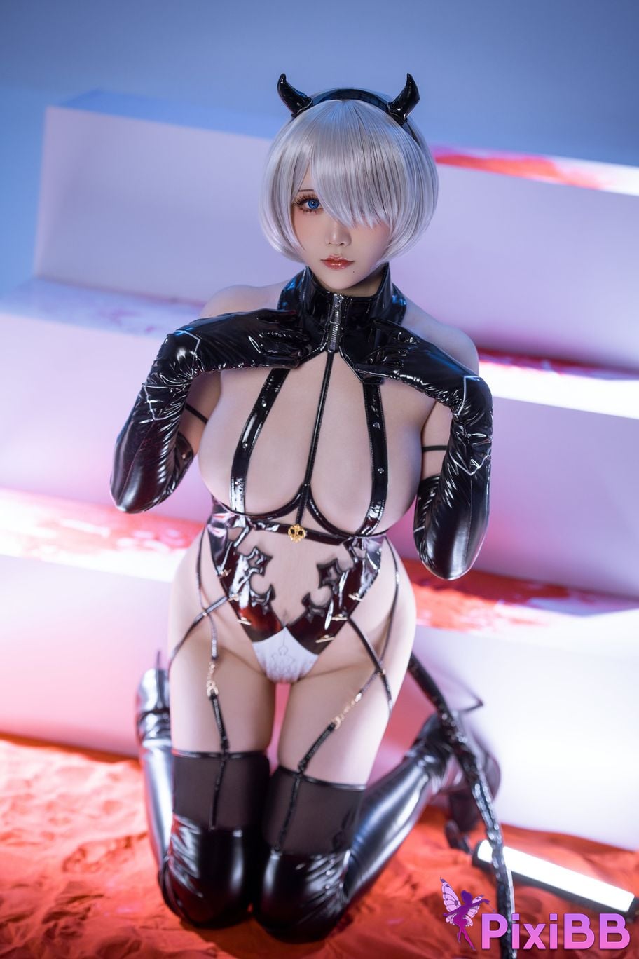 Cosplayer The star is late Hoshilily Neil 2B Doujin PixiBB.COM 024