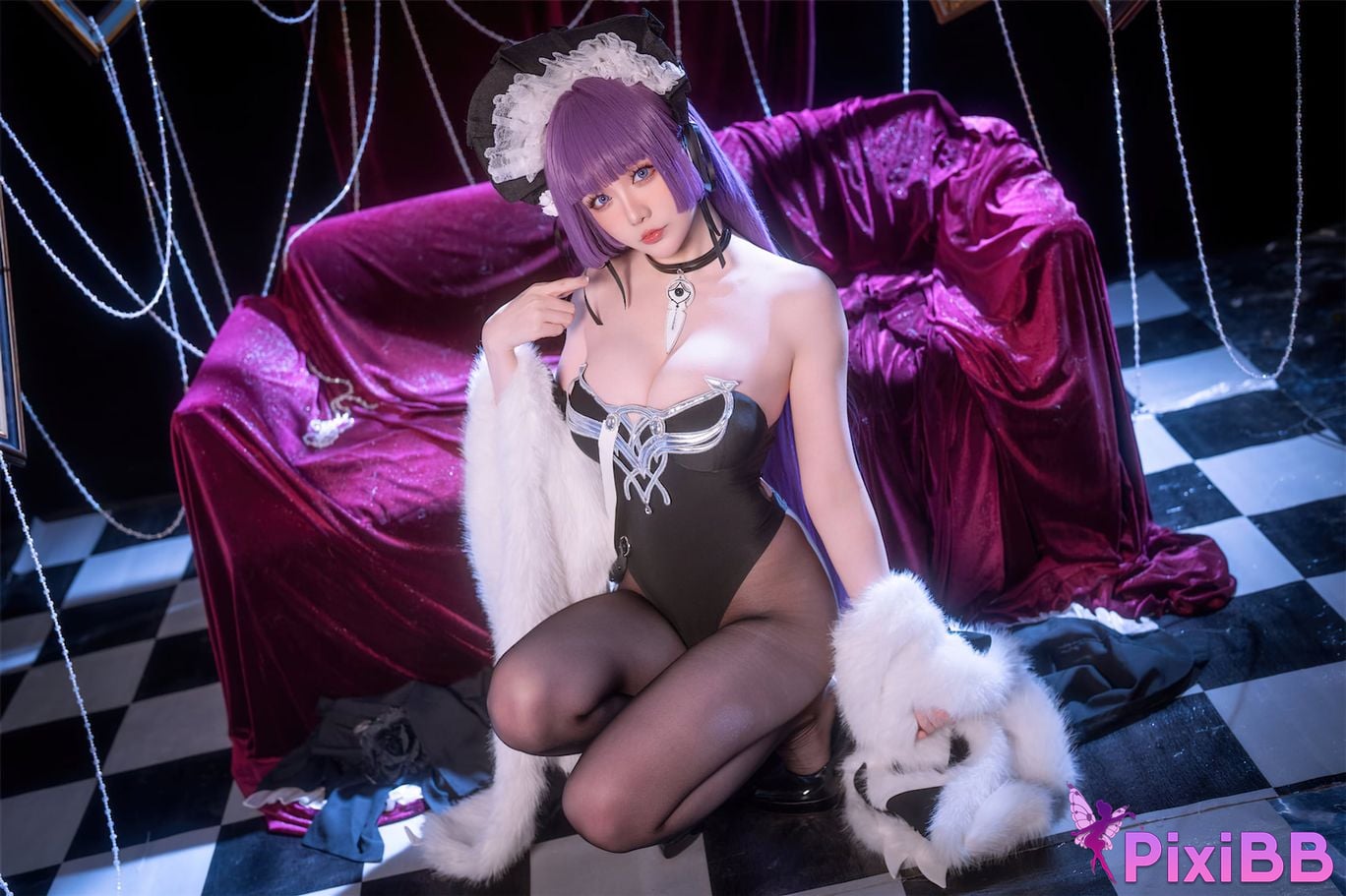 Cosplayer The star is late Hoshilily azur lane tashkent PixiBB.COM 003