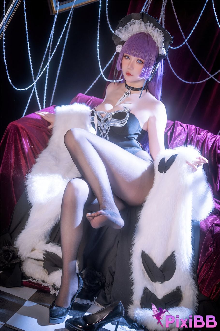 Cosplayer The star is late Hoshilily azur lane tashkent PixiBB.COM 011