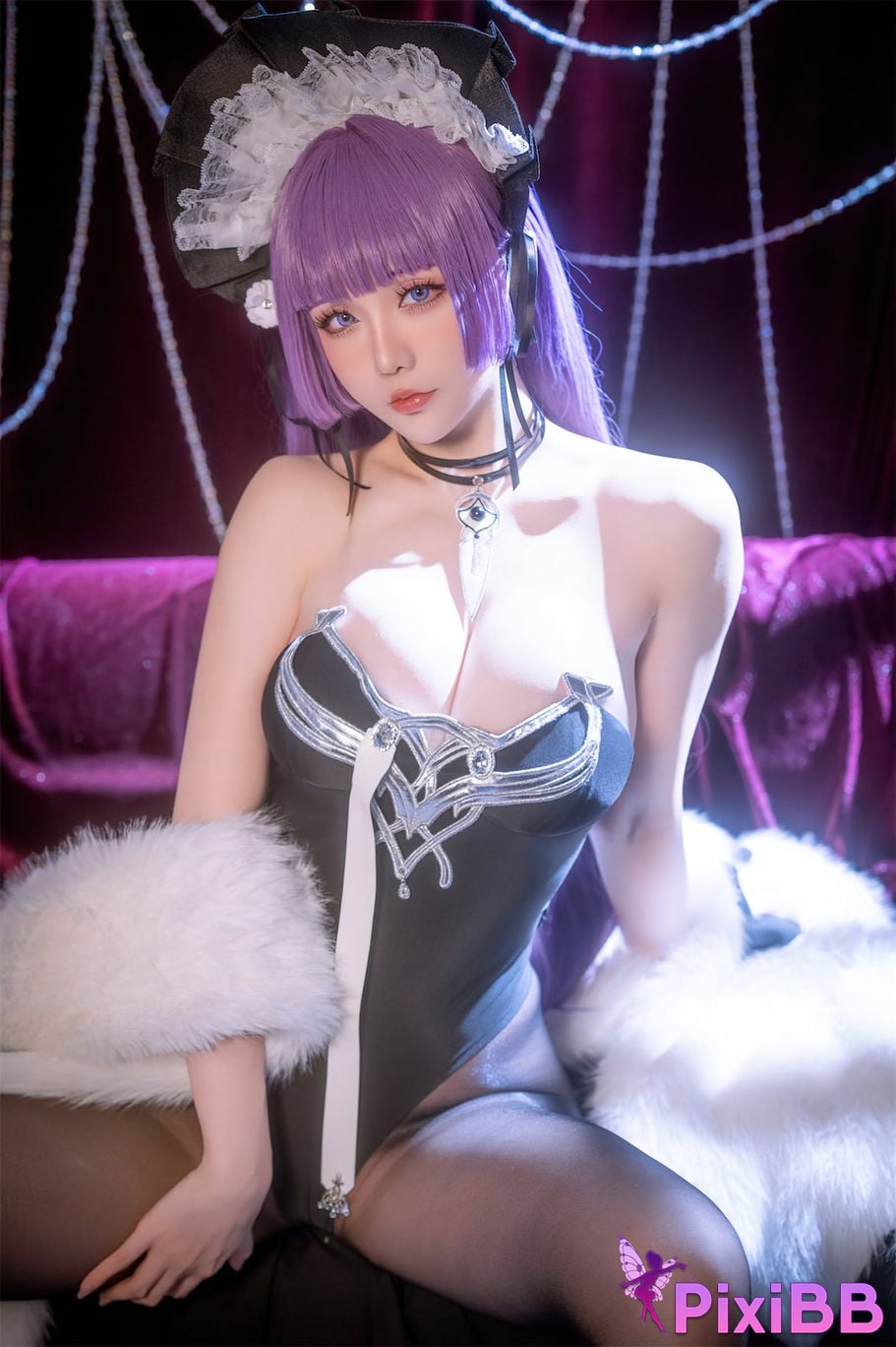 Cosplayer The star is late Hoshilily azur lane tashkent PixiBB.COM 013