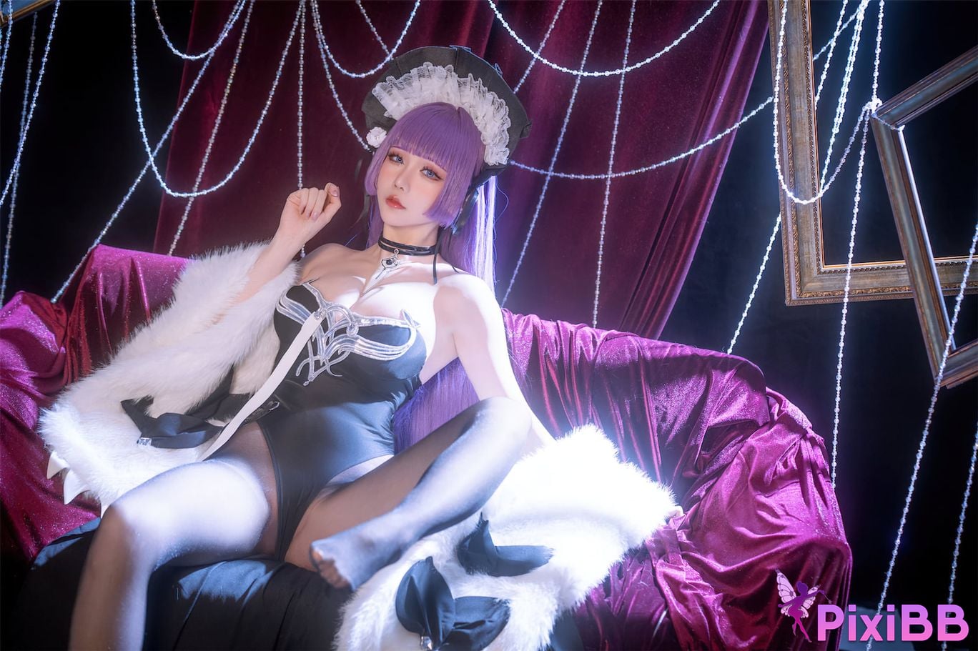 Cosplayer The star is late Hoshilily azur lane tashkent PixiBB.COM 018