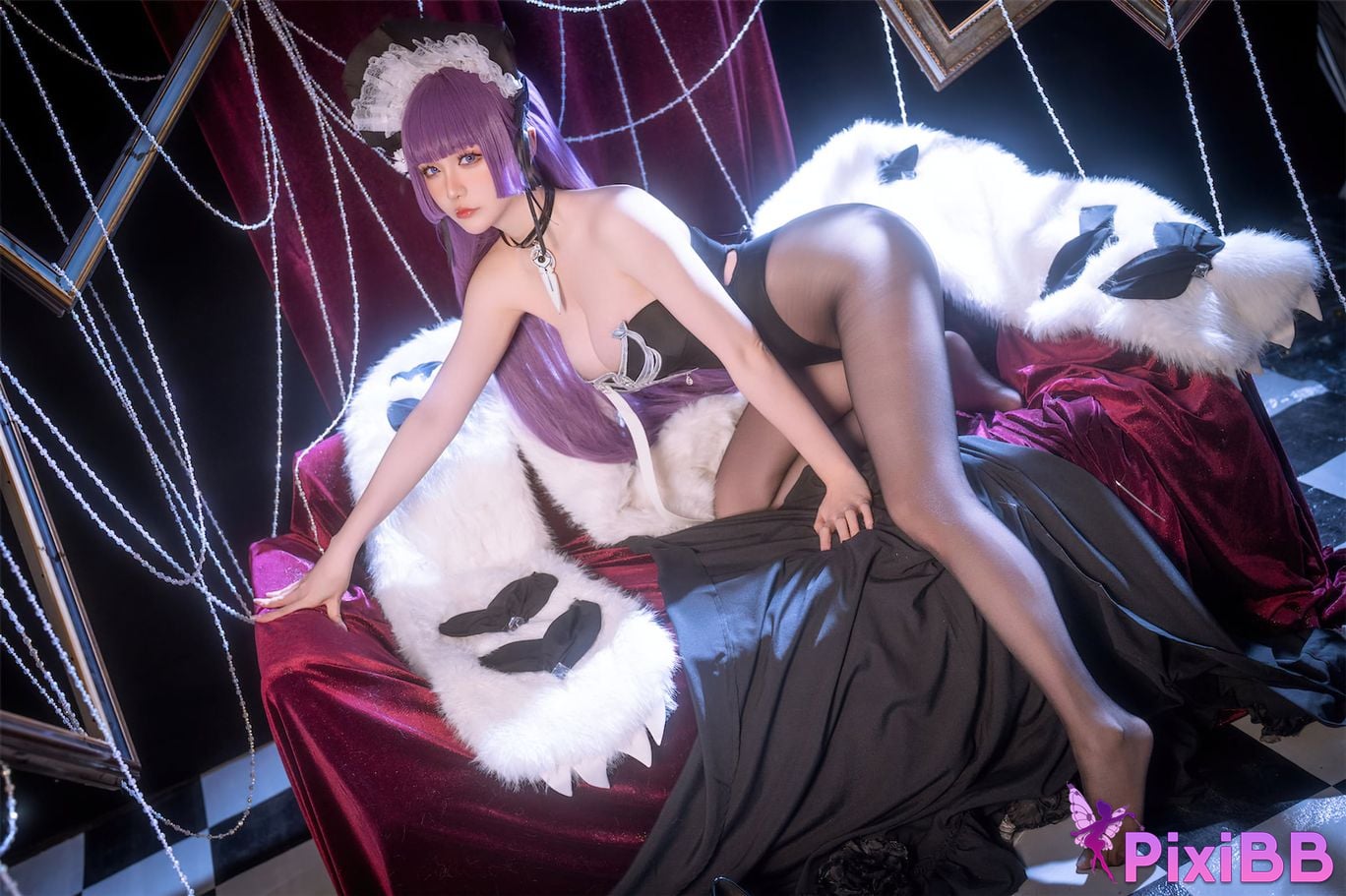 Cosplayer The star is late Hoshilily azur lane tashkent PixiBB.COM 032