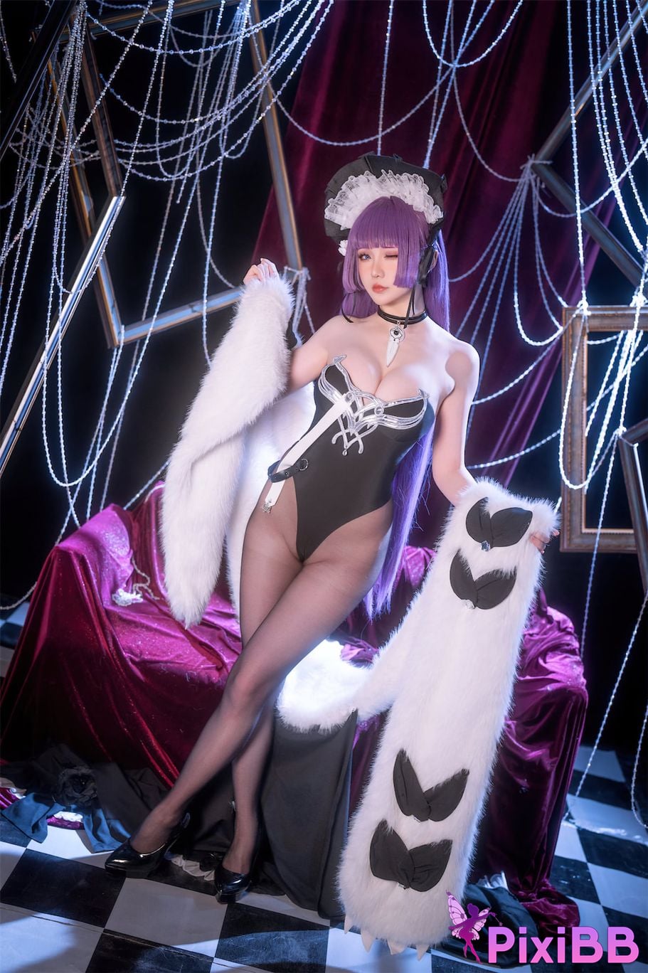 Cosplayer The star is late Hoshilily azur lane tashkent PixiBB.COM 040