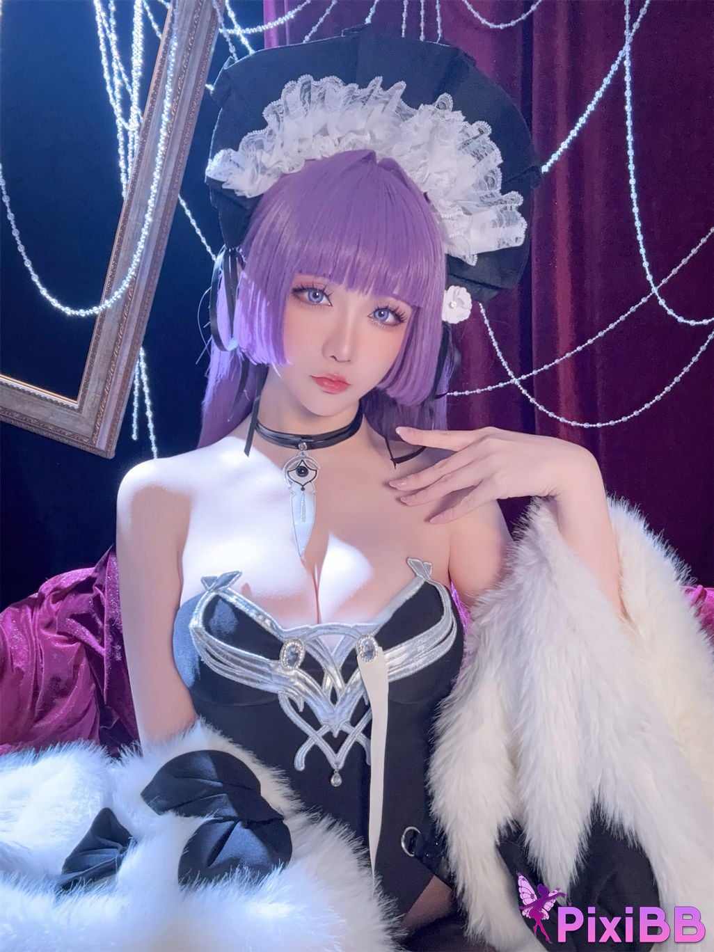 Cosplayer The star is late Hoshilily azur lane tashkent PixiBB.COM 047