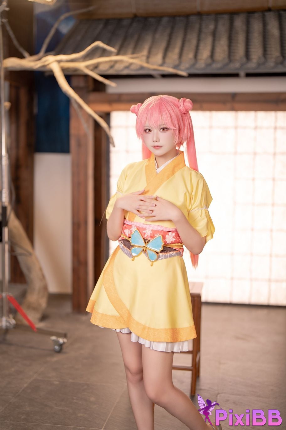 Cosplayer lunananya Thousands of love and flowers Kurama Koharu PixiBB.COM 001