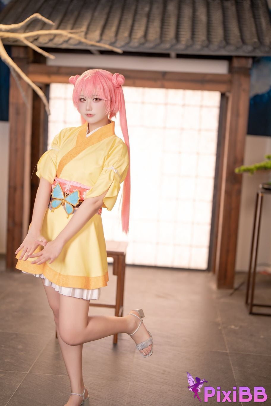 Cosplayer lunananya Thousands of love and flowers Kurama Koharu PixiBB.COM 003