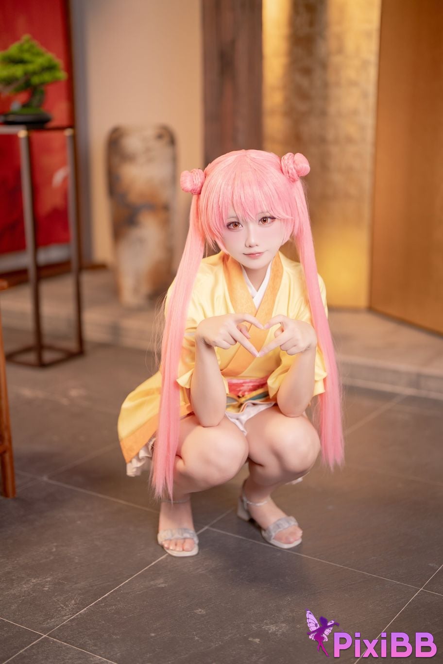 Cosplayer lunananya Thousands of love and flowers Kurama Koharu PixiBB.COM 010