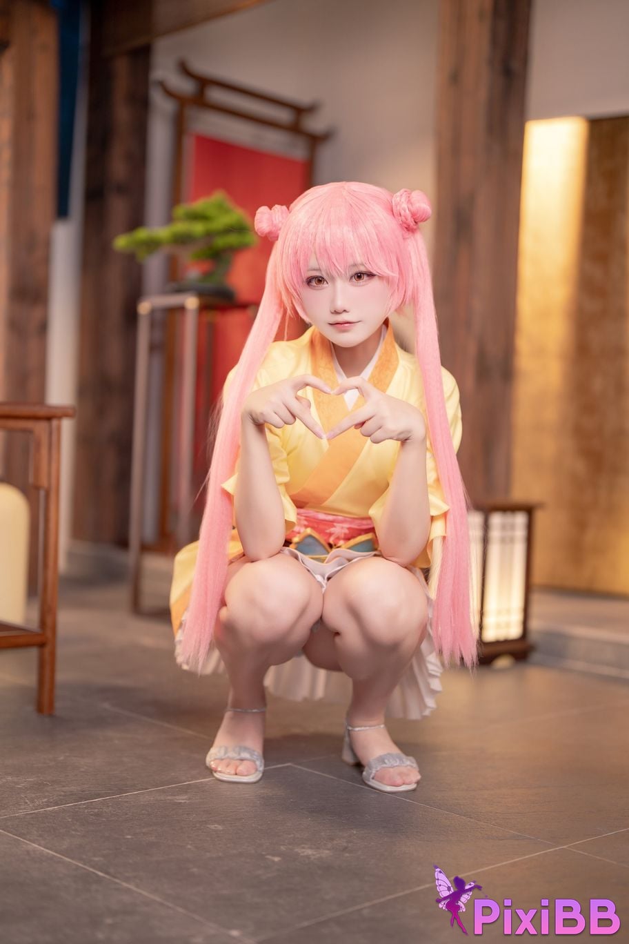 Cosplayer lunananya Thousands of love and flowers Kurama Koharu PixiBB.COM 011