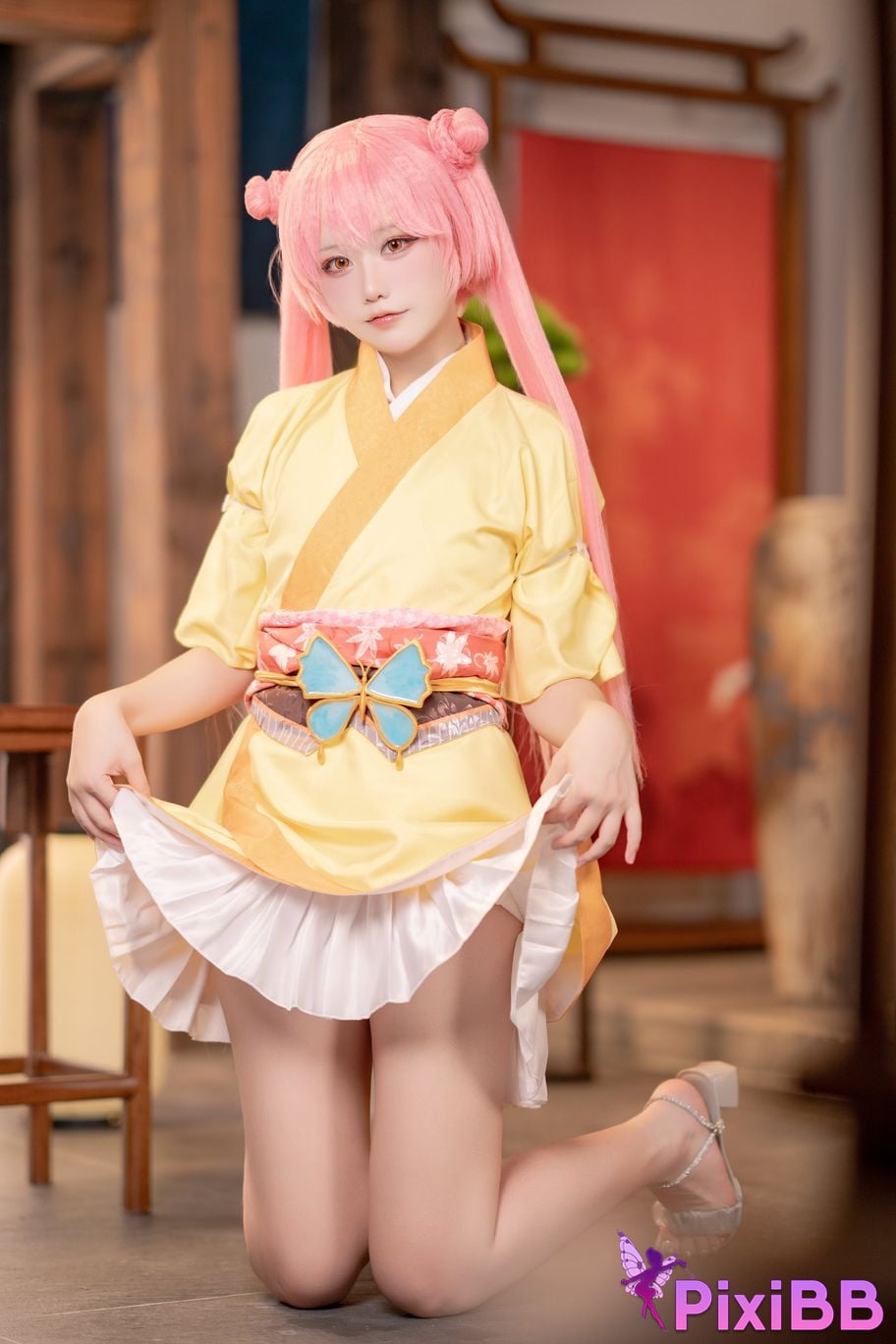 Cosplayer lunananya Thousands of love and flowers Kurama Koharu PixiBB.COM 013