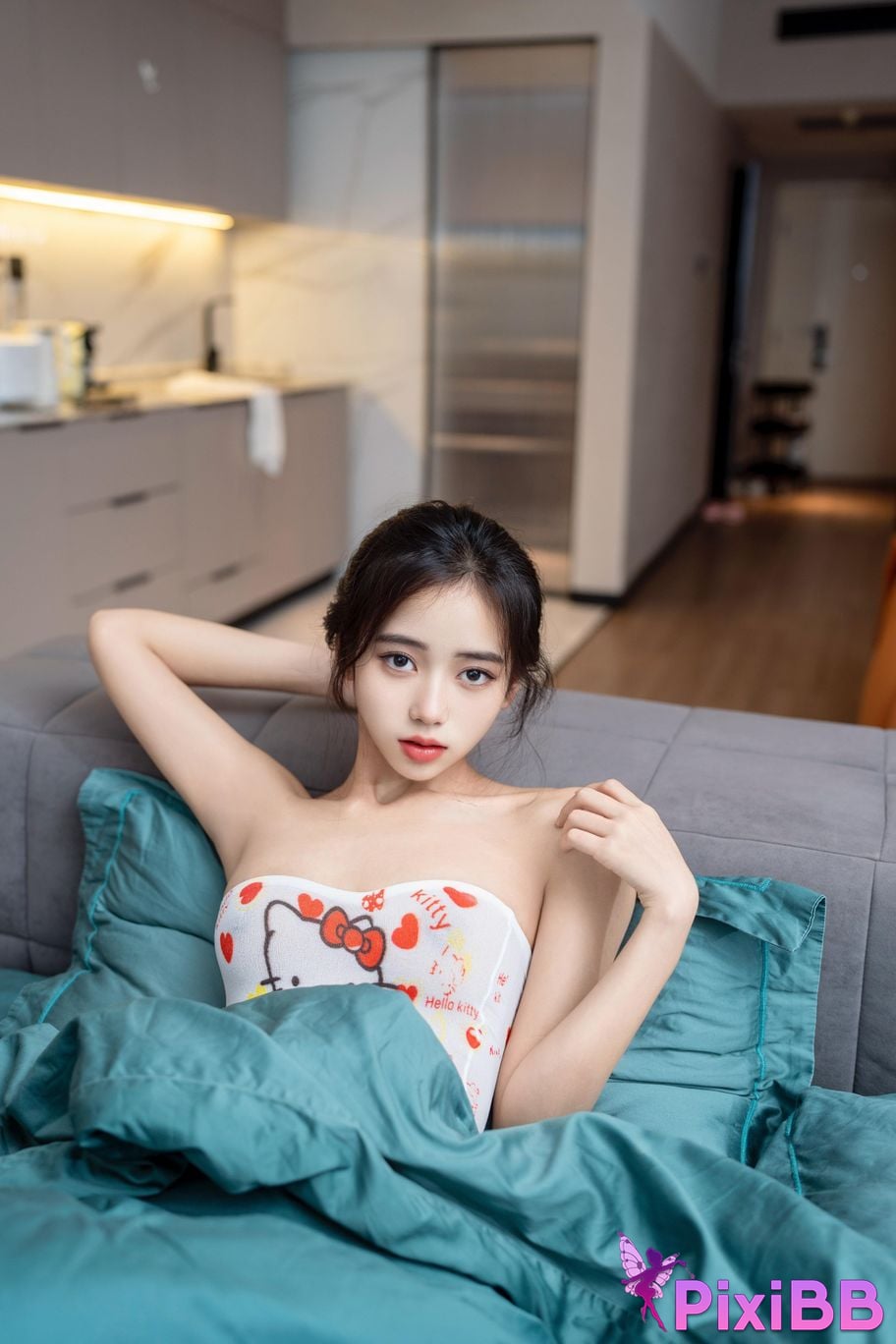 XR Uncensored Shi Anan R18 Xiuren.com Model Newcomers First Show White Silk Cute Clothes PixiBB.COM 001