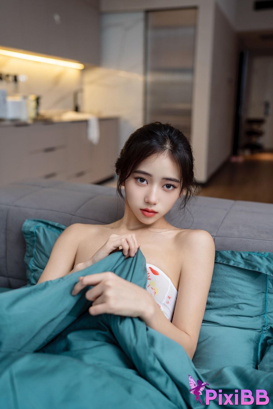 XR Uncensored Shi Anan R18 Xiuren.com Model Newcomers First Show White Silk Cute Clothes PixiBB.COM 012