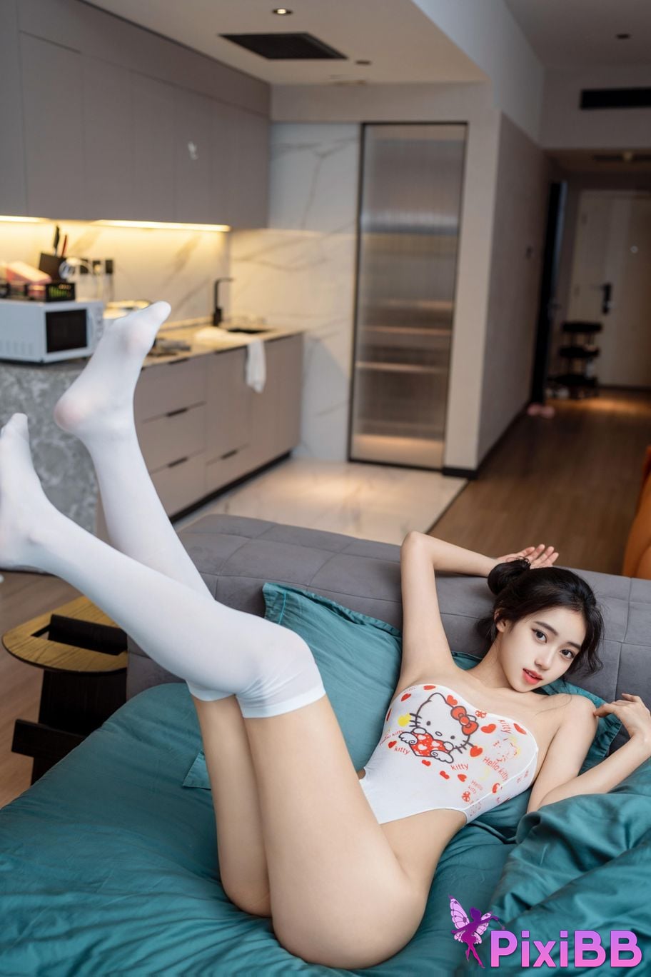 XR Uncensored Shi Anan R18 Xiuren.com Model Newcomers First Show White Silk Cute Clothes PixiBB.COM 077