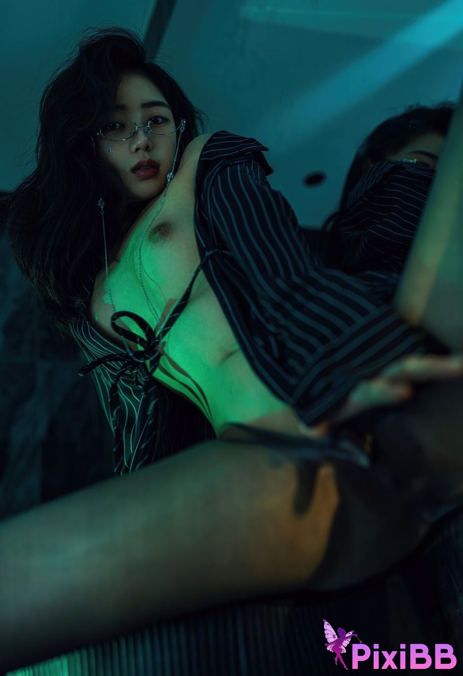 XR Uncensored Shi Anan R18 Xiuren.com Model Newcomers First Show White Silk Cute Clothes PixiBB.COM 106