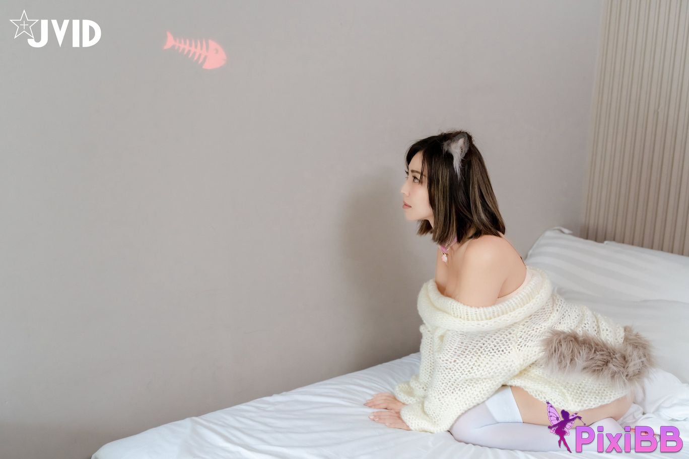 JVID Xixi CC Cute girl cat Xi Xi Mugen Lovely kitty PixiBB.COM 013
