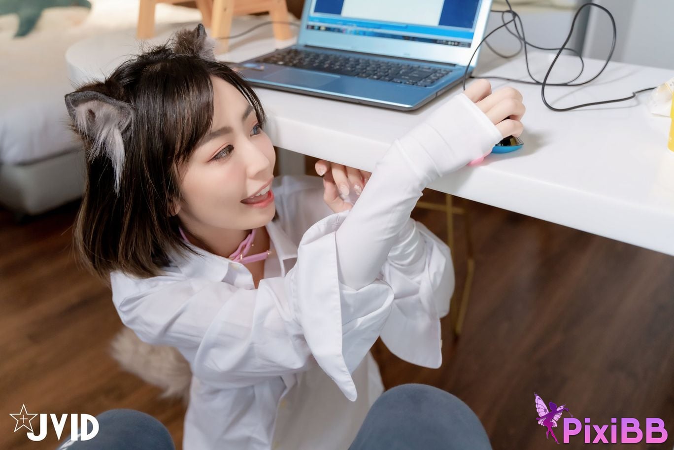 JVID Xixi CC Cute girl cat Xi Xi Mugen Lovely kitty PixiBB.COM 023