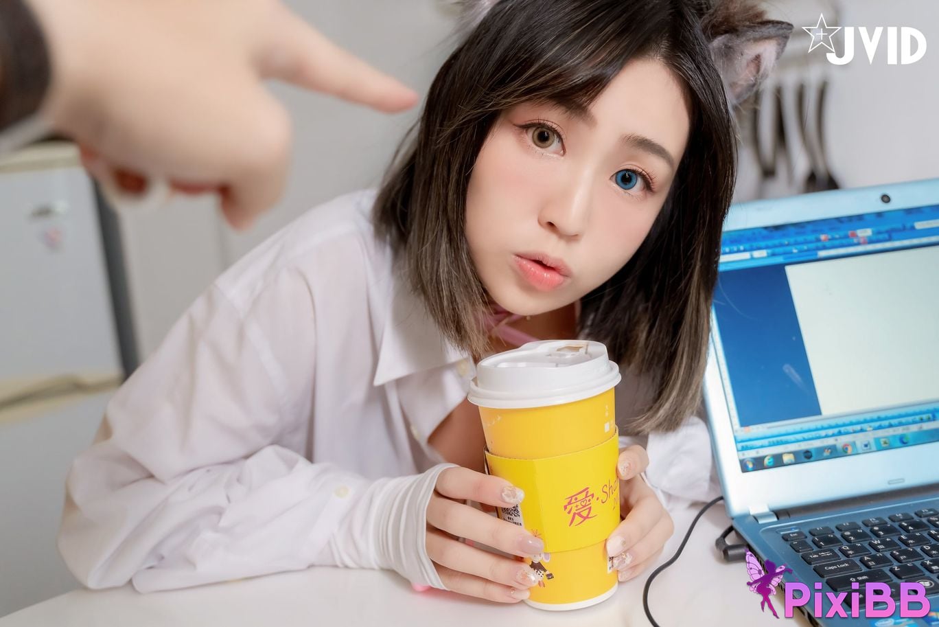 JVID Xixi CC Cute girl cat Xi Xi Mugen Lovely kitty PixiBB.COM 027