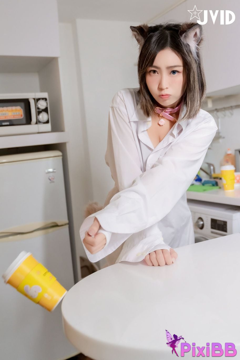 JVID Xixi CC Cute girl cat Xi Xi Mugen Lovely kitty PixiBB.COM 028