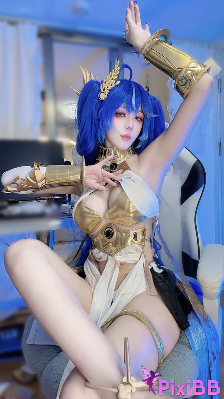 Cosplay Jiuyan Mingchao Yuno PixiBB.COM 016