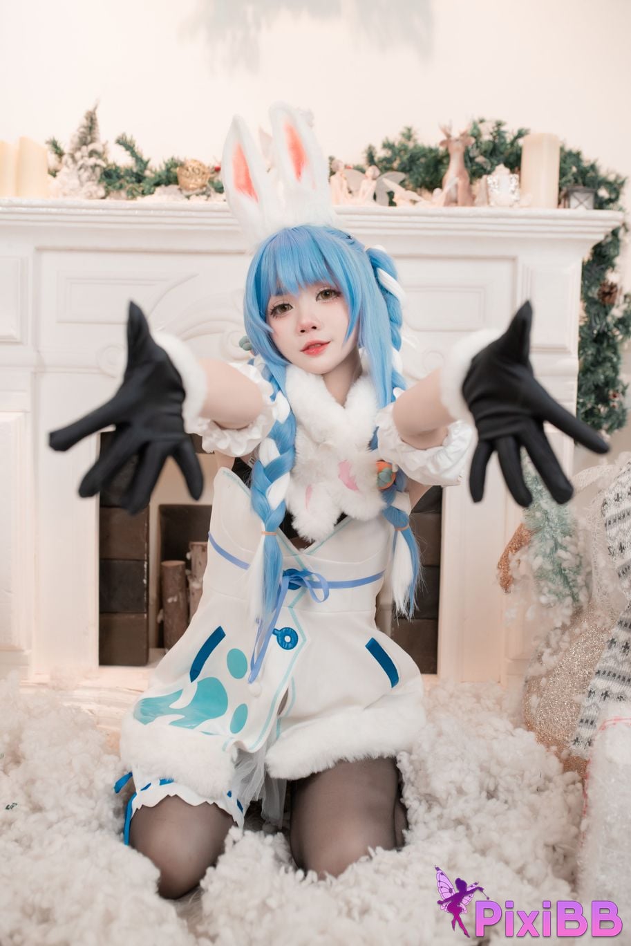 Cosplayer PoppaChan Rabbit Pecola PixiBB.COM 002