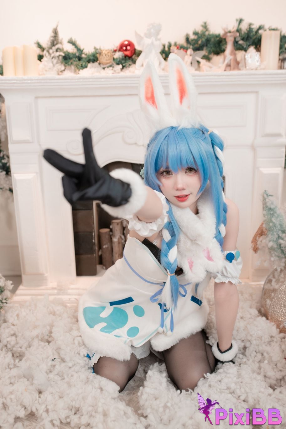 Cosplayer PoppaChan Rabbit Pecola PixiBB.COM 003