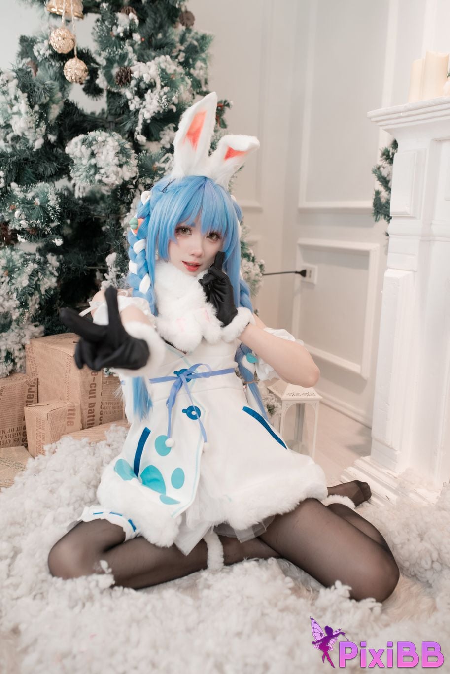 Cosplayer PoppaChan Rabbit Pecola PixiBB.COM 023
