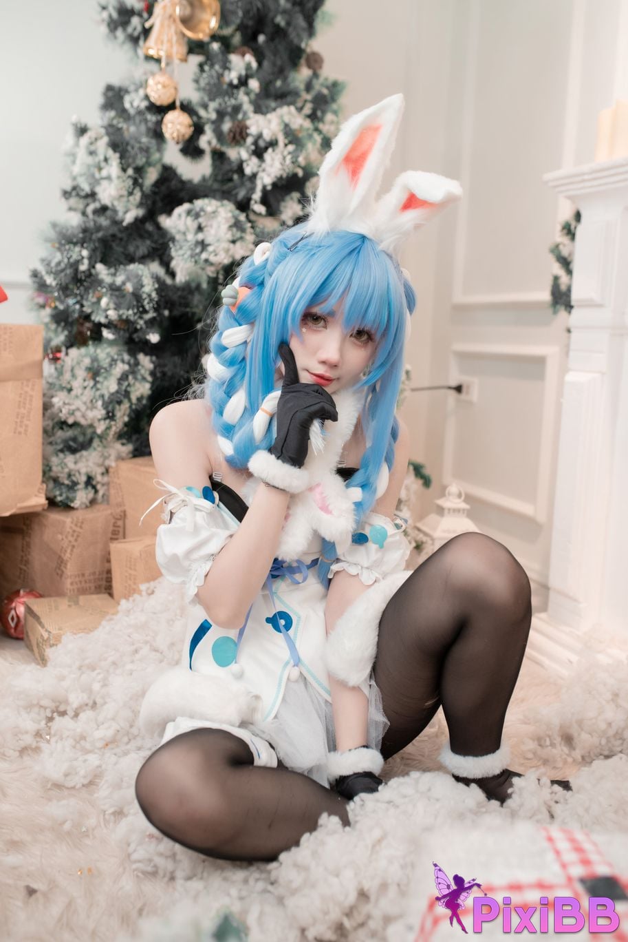 Cosplayer PoppaChan Rabbit Pecola PixiBB.COM 024