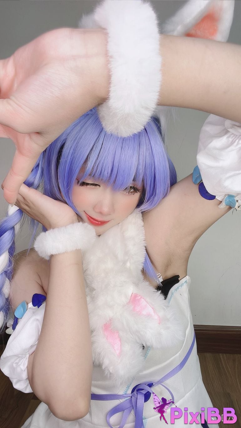 Cosplayer PoppaChan Rabbit Pecola PixiBB.COM 096