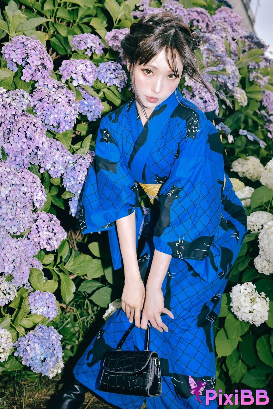 Cosplay Ely eee ElyEE child Rainy Season Black Cat PixiBB.COM 003