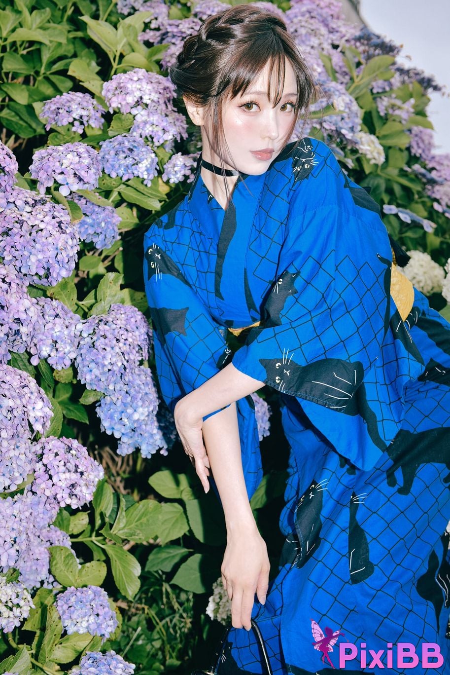 Cosplay Ely eee ElyEE child Rainy Season Black Cat PixiBB.COM 005