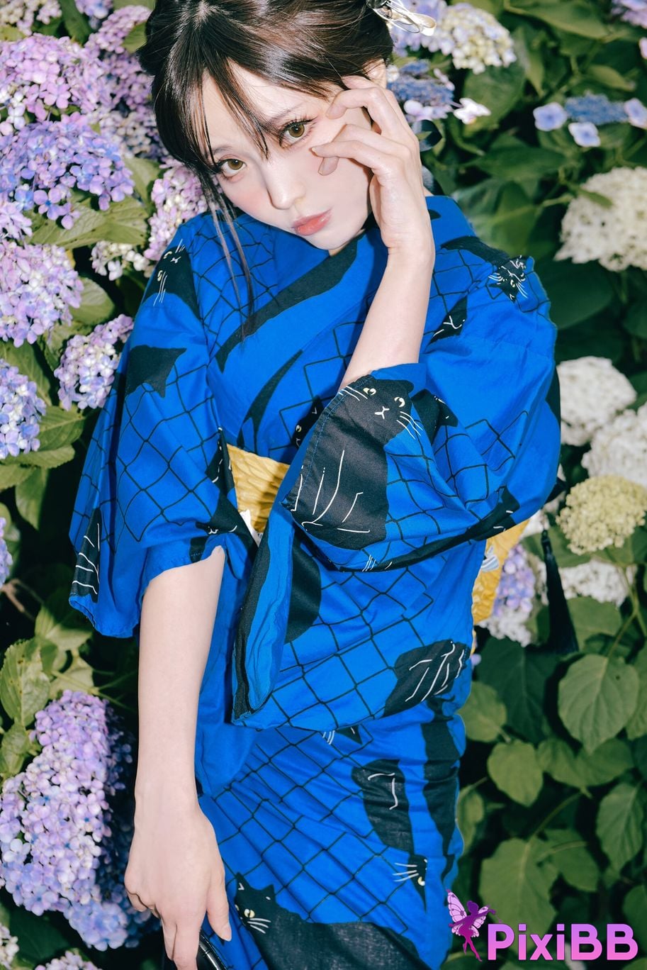 Cosplay Ely eee ElyEE child Rainy Season Black Cat PixiBB.COM 008