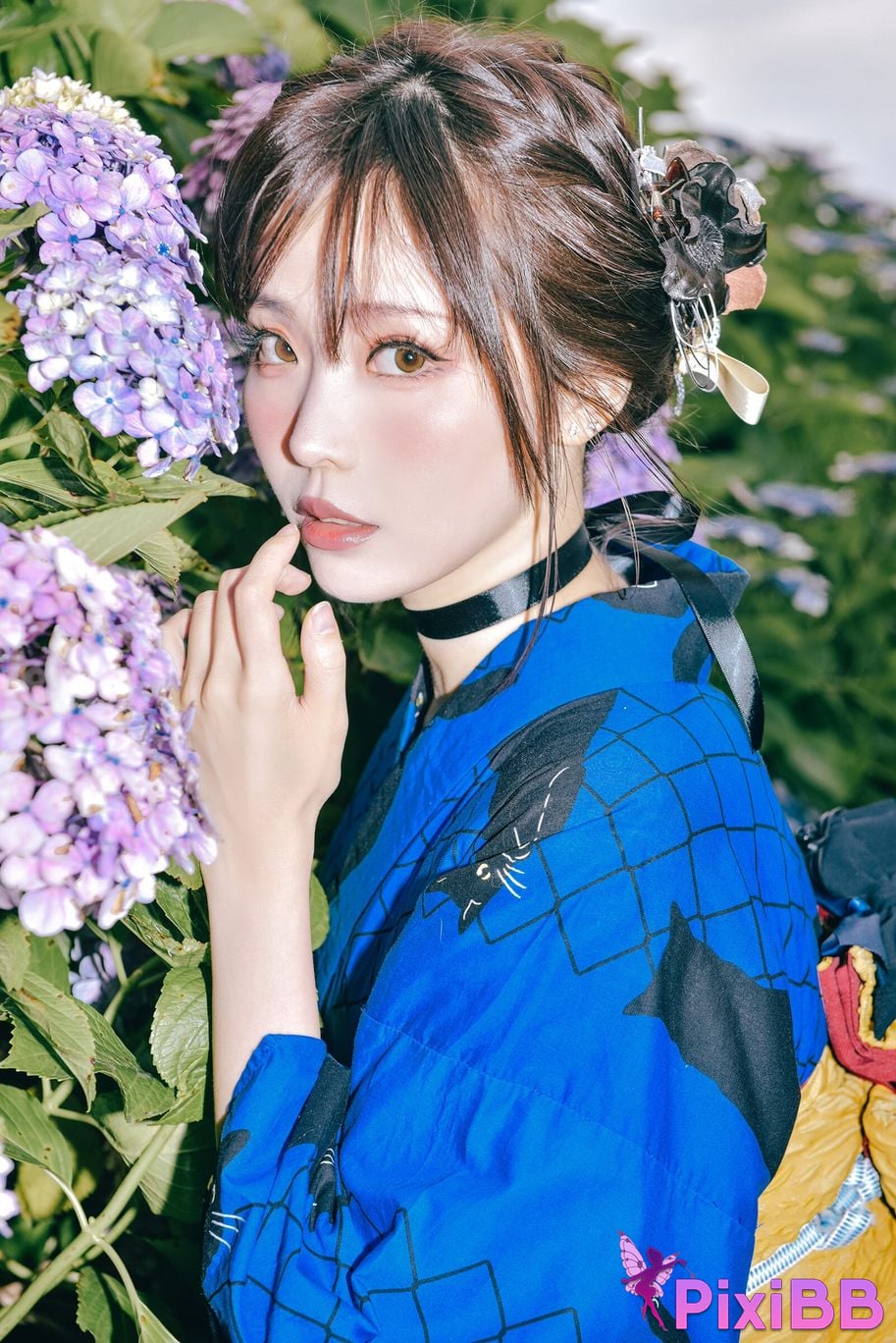 Cosplay Ely eee ElyEE child Rainy Season Black Cat PixiBB.COM 017