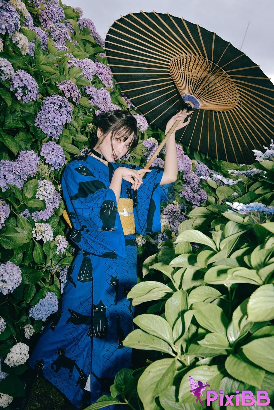 Cosplay Ely eee ElyEE child Rainy Season Black Cat PixiBB.COM 020