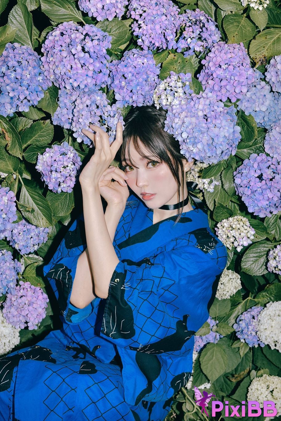 Cosplay Ely eee ElyEE child Rainy Season Black Cat PixiBB.COM 029