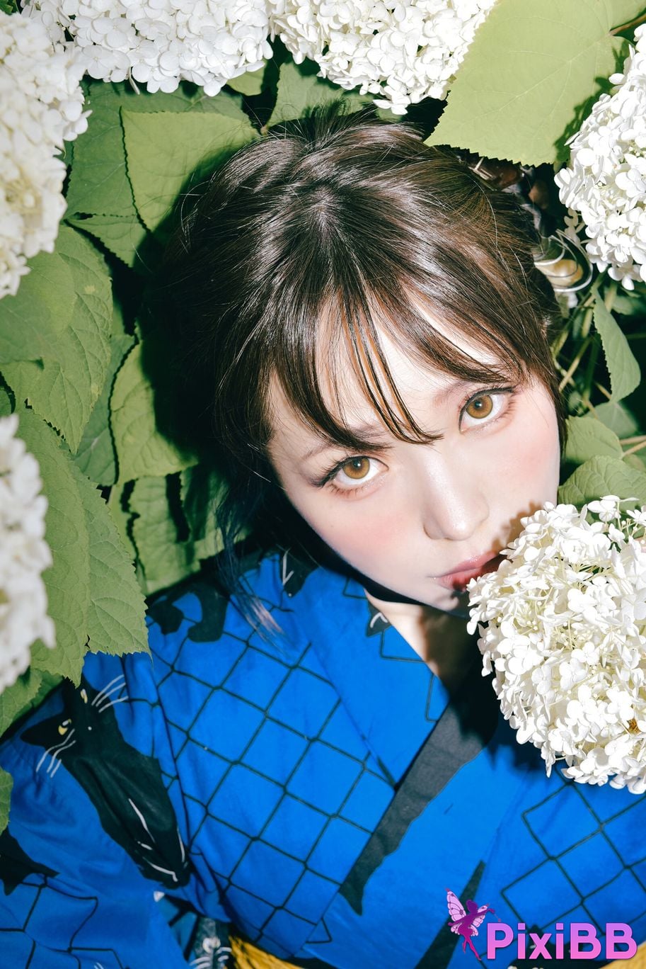 Cosplay Ely eee ElyEE child Rainy Season Black Cat PixiBB.COM 031